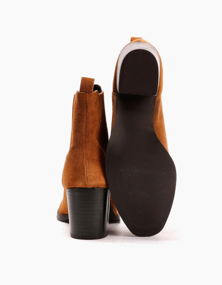 Osprey London The Naples Suede Women's Tan Boots