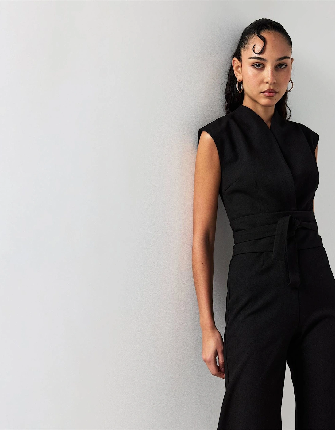 Womens Wrap Jumpsuit