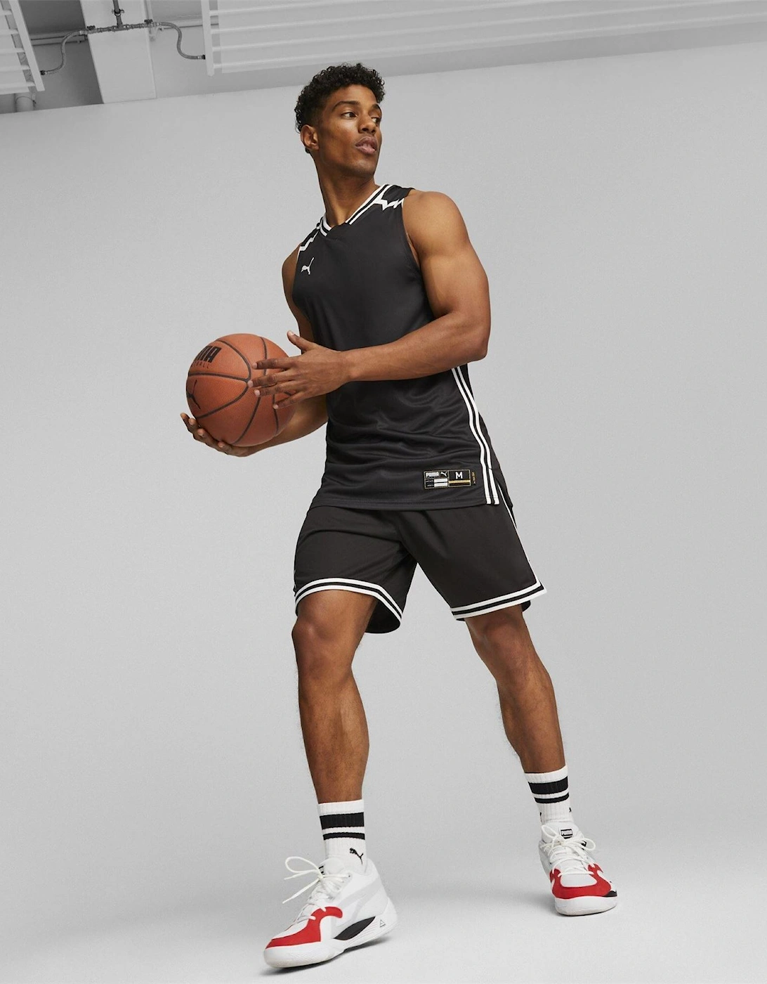 Hoops Team Game Performance Basketball Jersey
