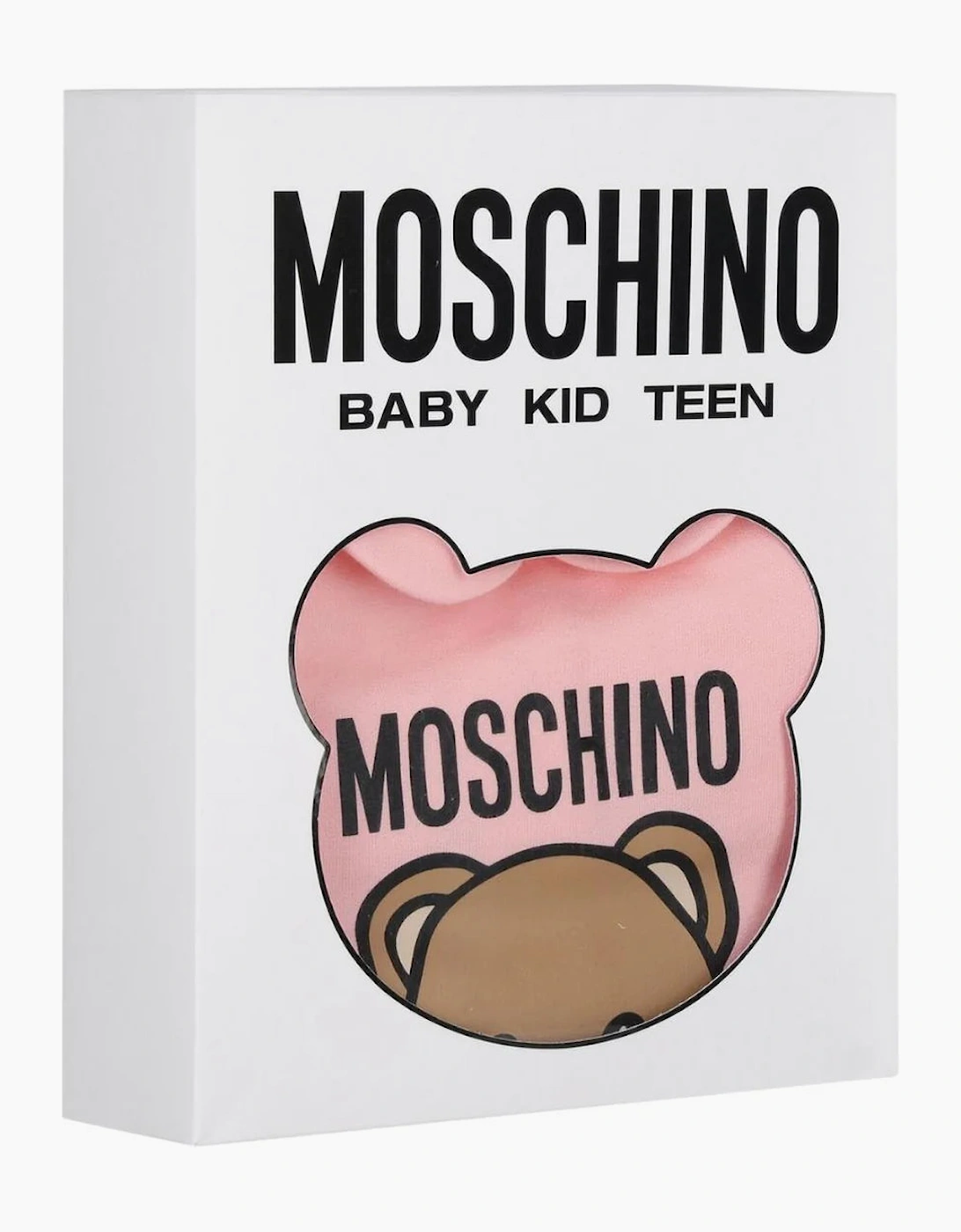 MOSCHINO BABY PINK BABYGROW WITH GIFT BOX MUY09O