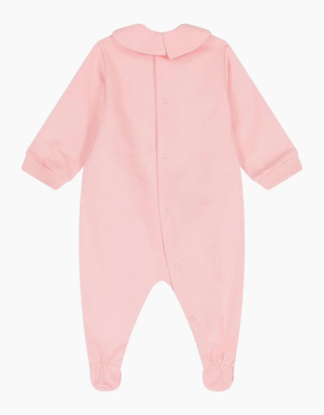 MOSCHINO BABY PINK BABYGROW WITH GIFT BOX MUY09O