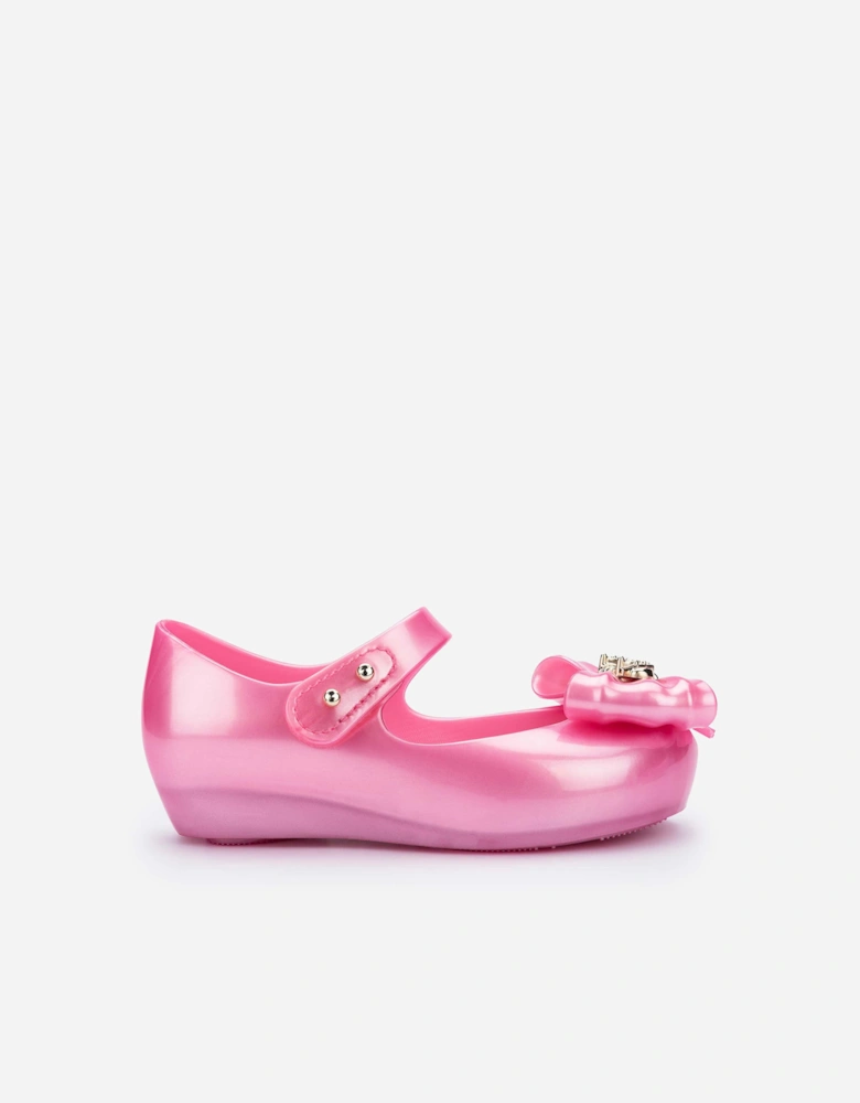 Mini Melissa Girls Ultragirl Princess I Ballerinas in Pink