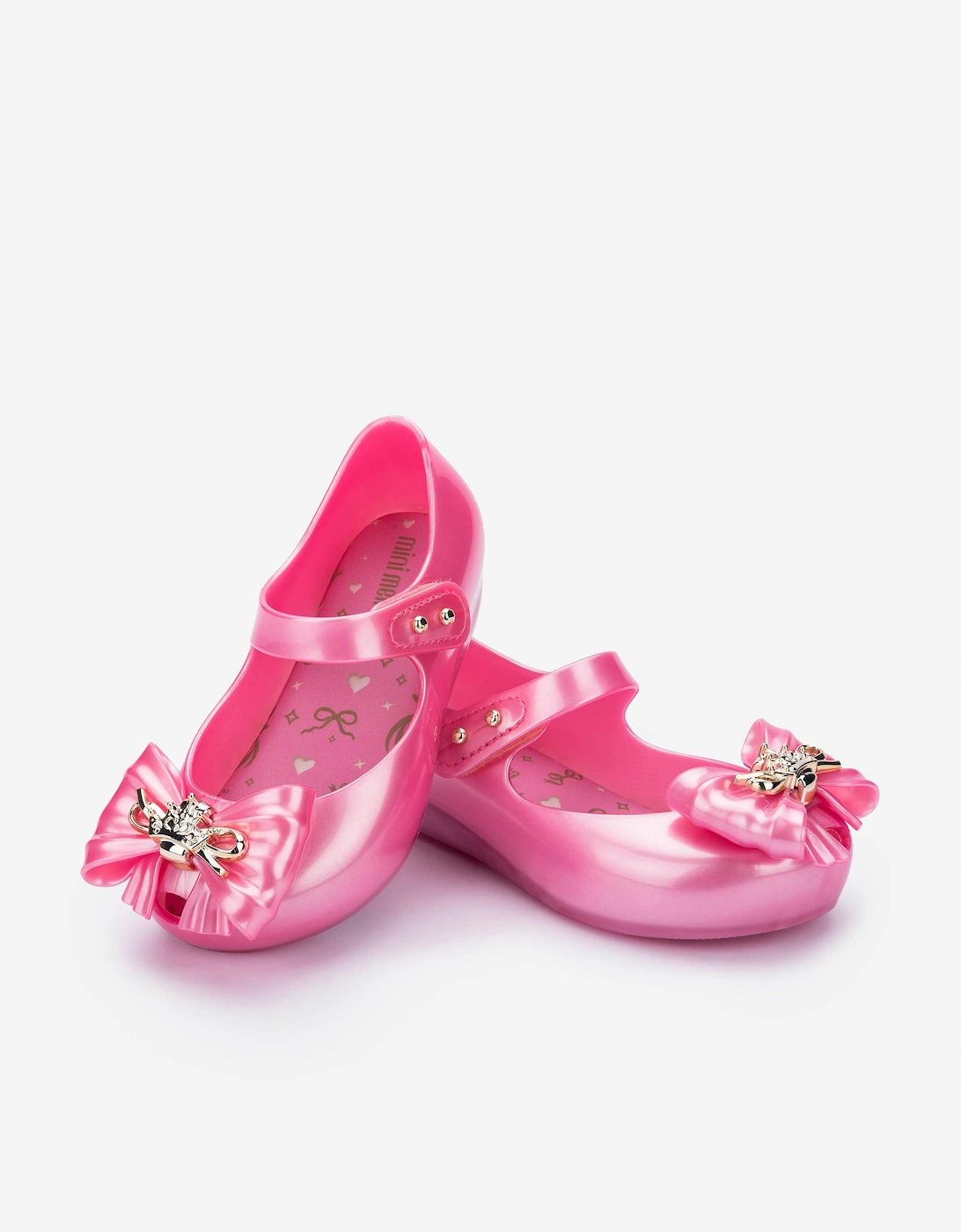 Mini Melissa Girls Ultragirl Princess I Ballerinas in Pink