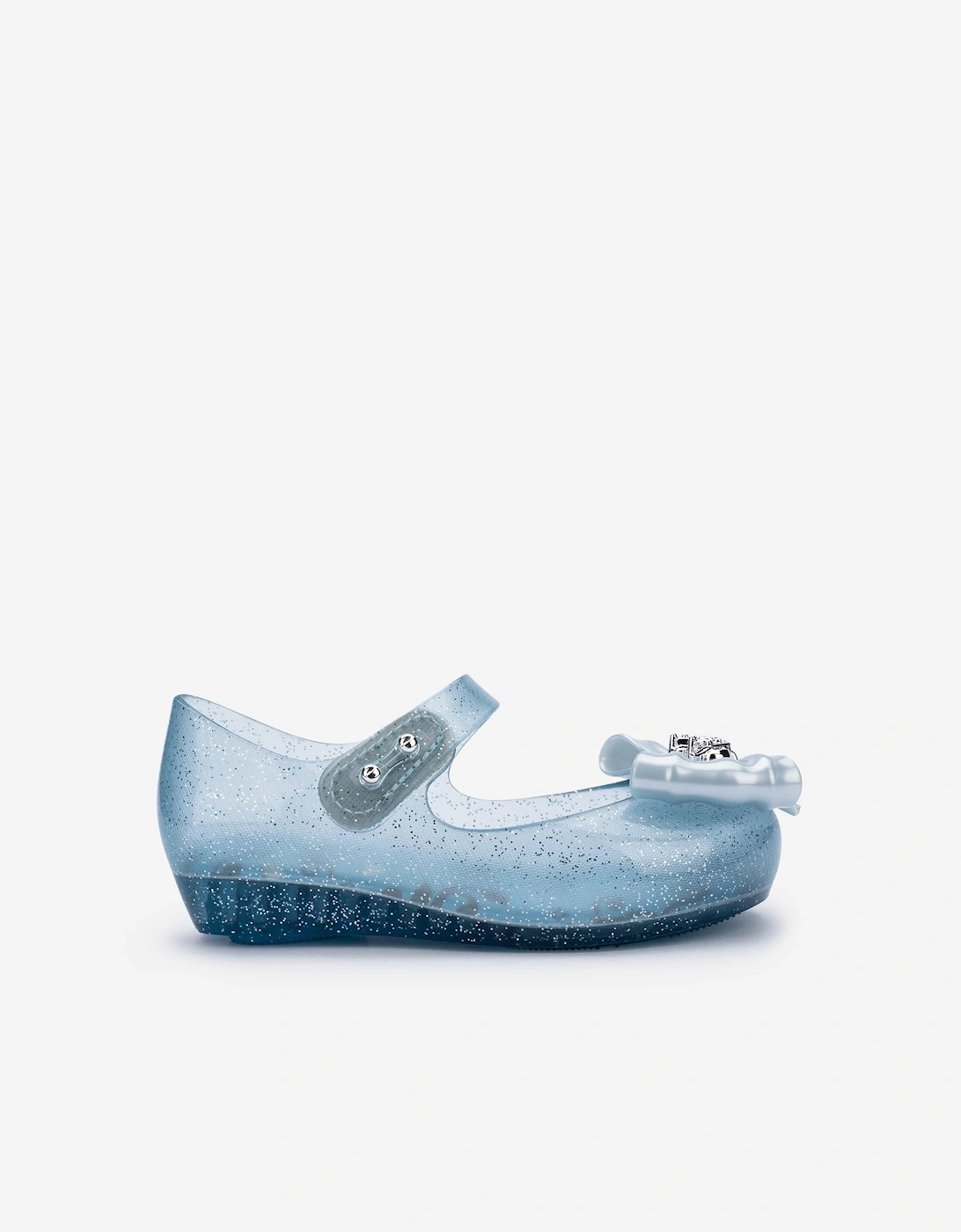 Mini Melissa Girls Ultragirl Princess Ballerinas in Blue, 5 of 4