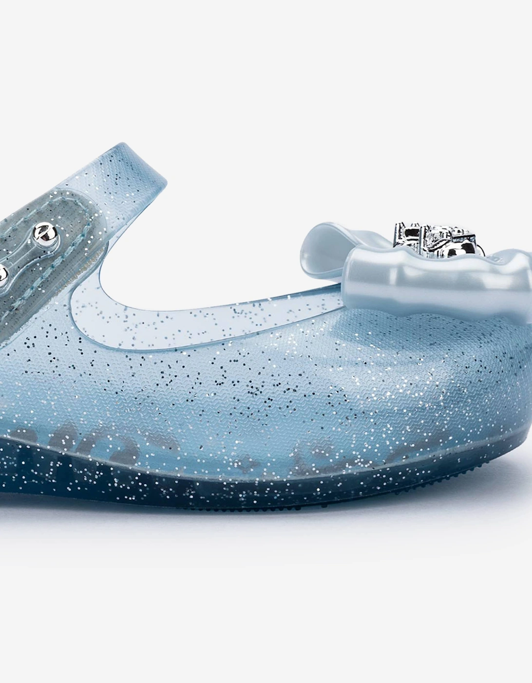 Mini Melissa Girls Ultragirl Princess Ballerinas in Blue