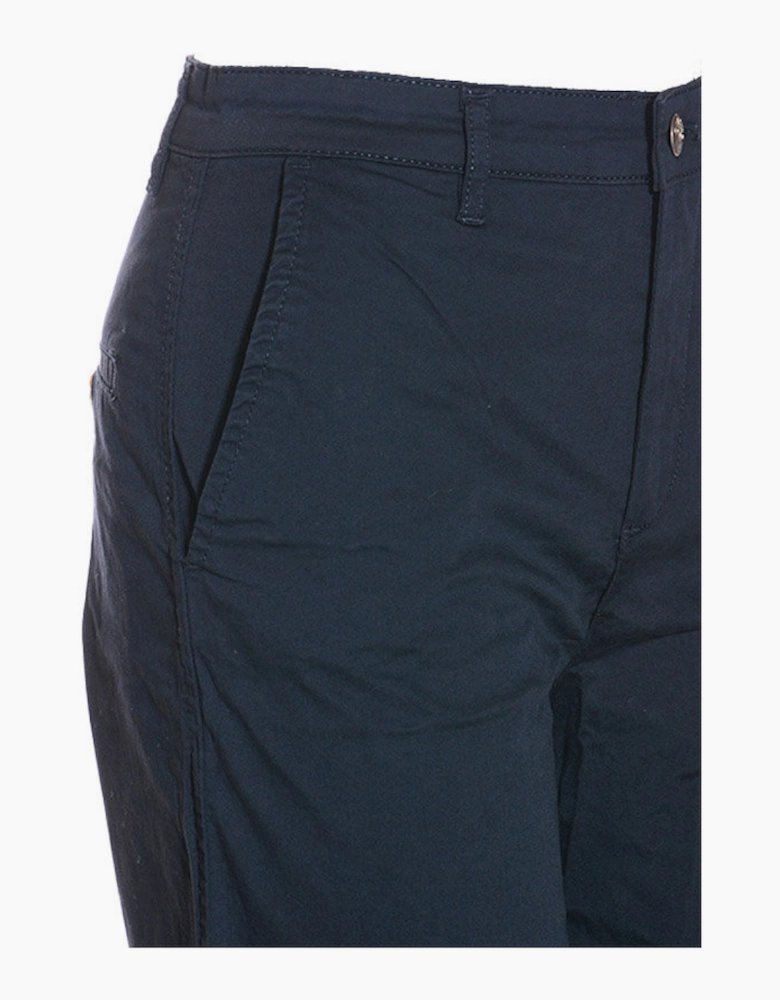 DIESEL R ELOISE Womens Pant Trouser Loose Fit Causal Pants Navy Chinos Office