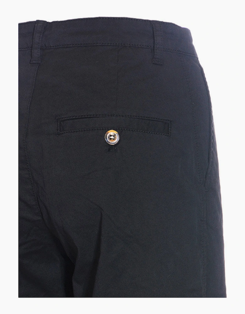 DIESEL R ELOISE Womens Pant Trouser Loose Fit Causal Pants Navy Chinos Office
