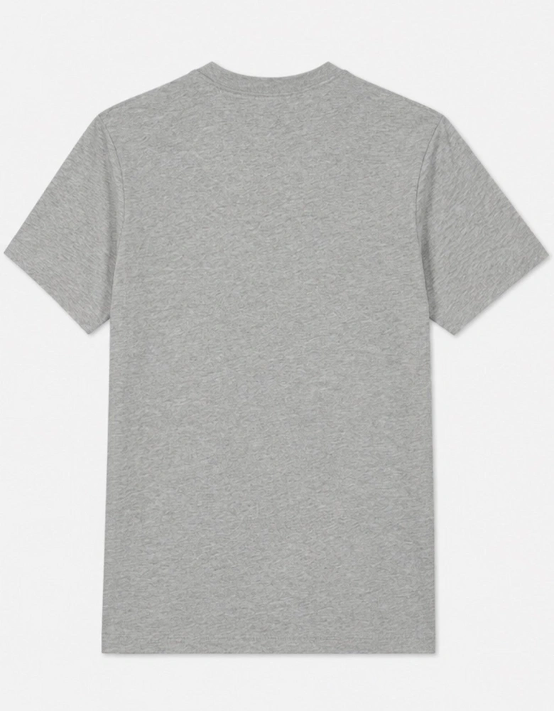 Nike Mens Graphic Print Stack Logo T Shirt in Grey