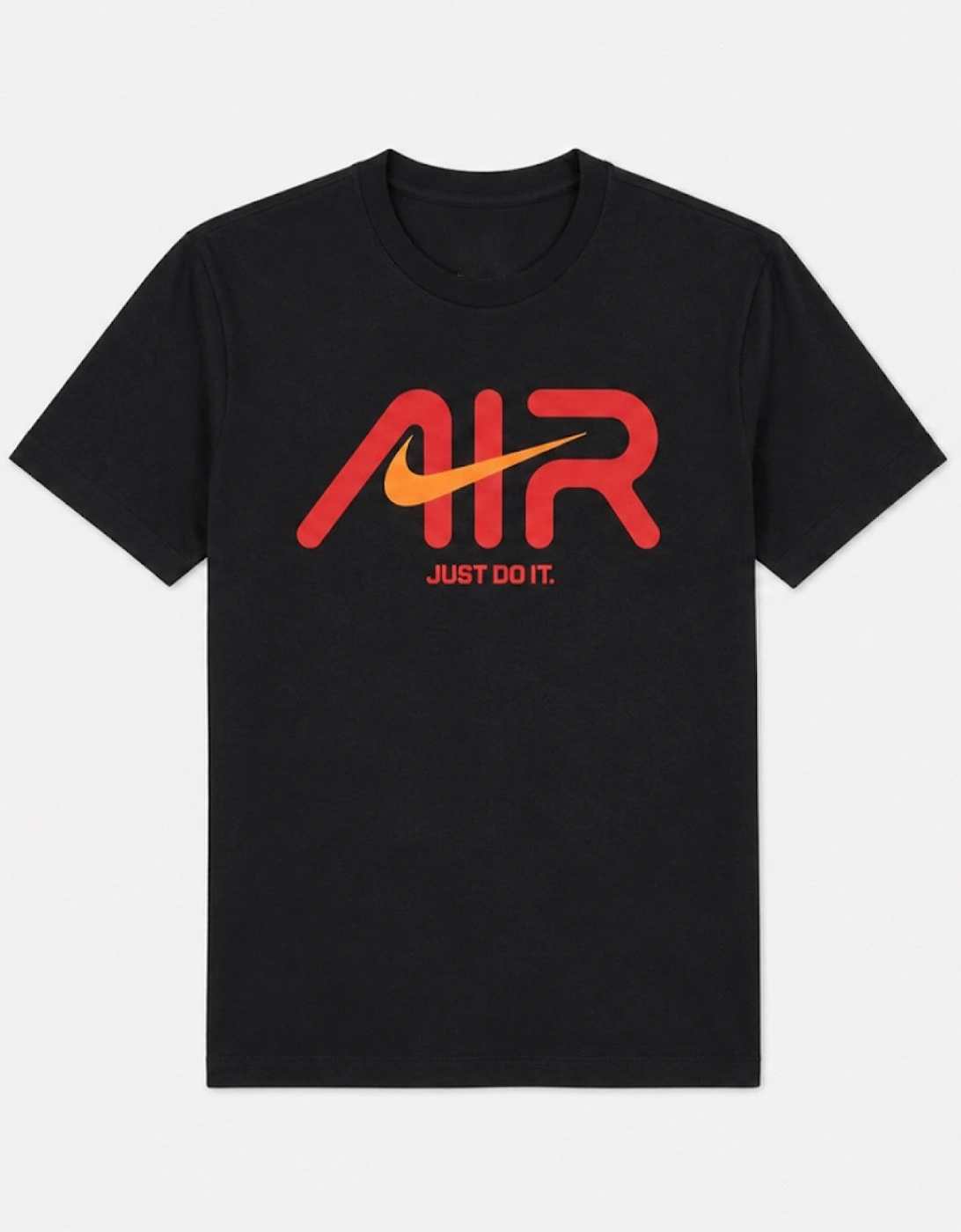 Nike Air Mens Sportswear Graphic Print Logo T Shirt in Black, 6 of 5