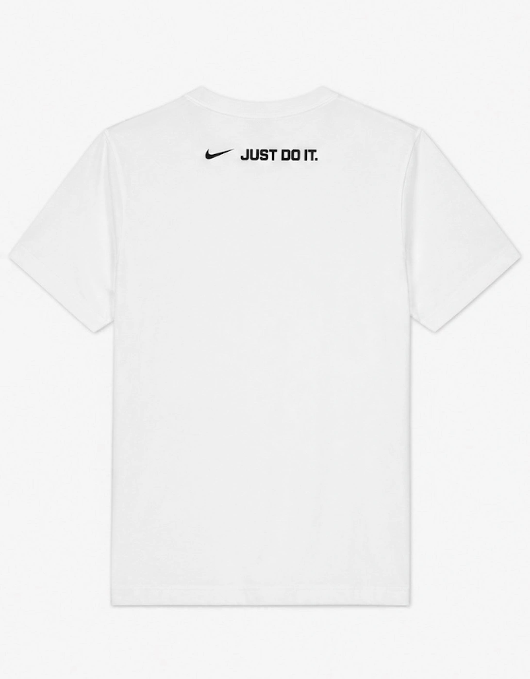 Nike Air Mens Sportswear Graphic Print Logo T Shirt in White