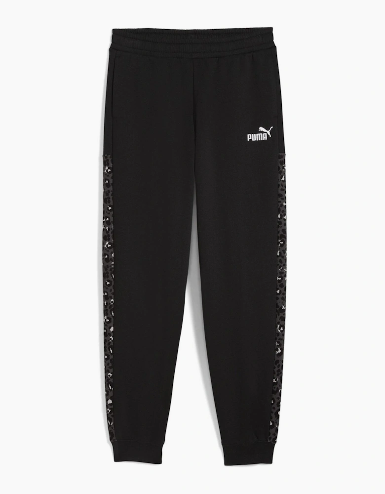 Kids Graphic Animal High Waist Fleece Jogger