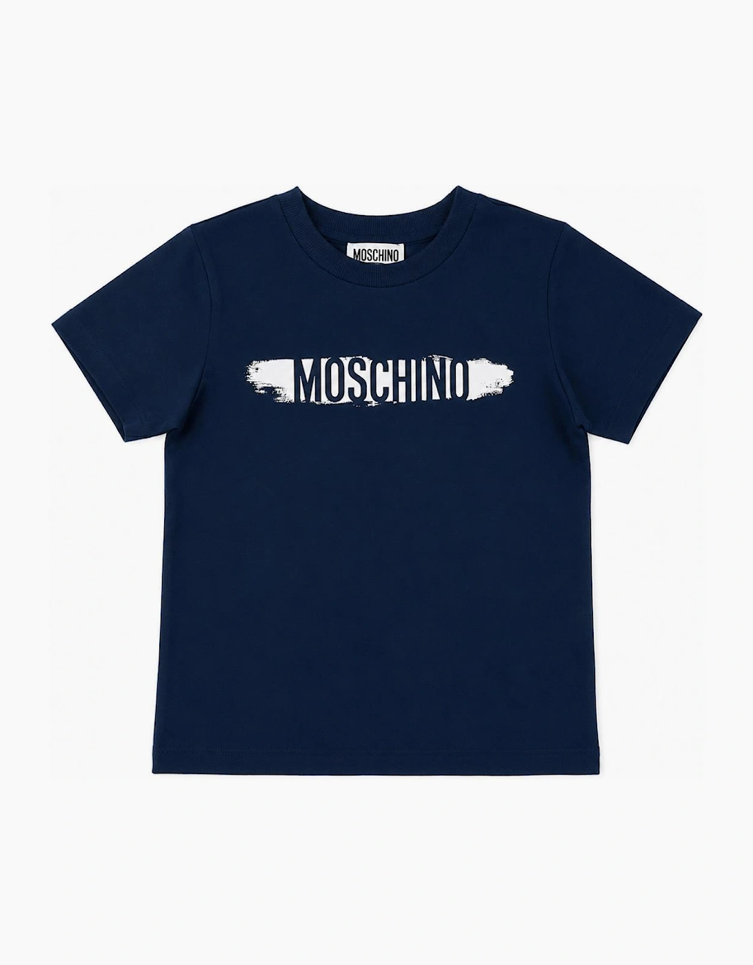 MOSCHINO NAVY BLUE T SHIRT H8M058, 2 of 1