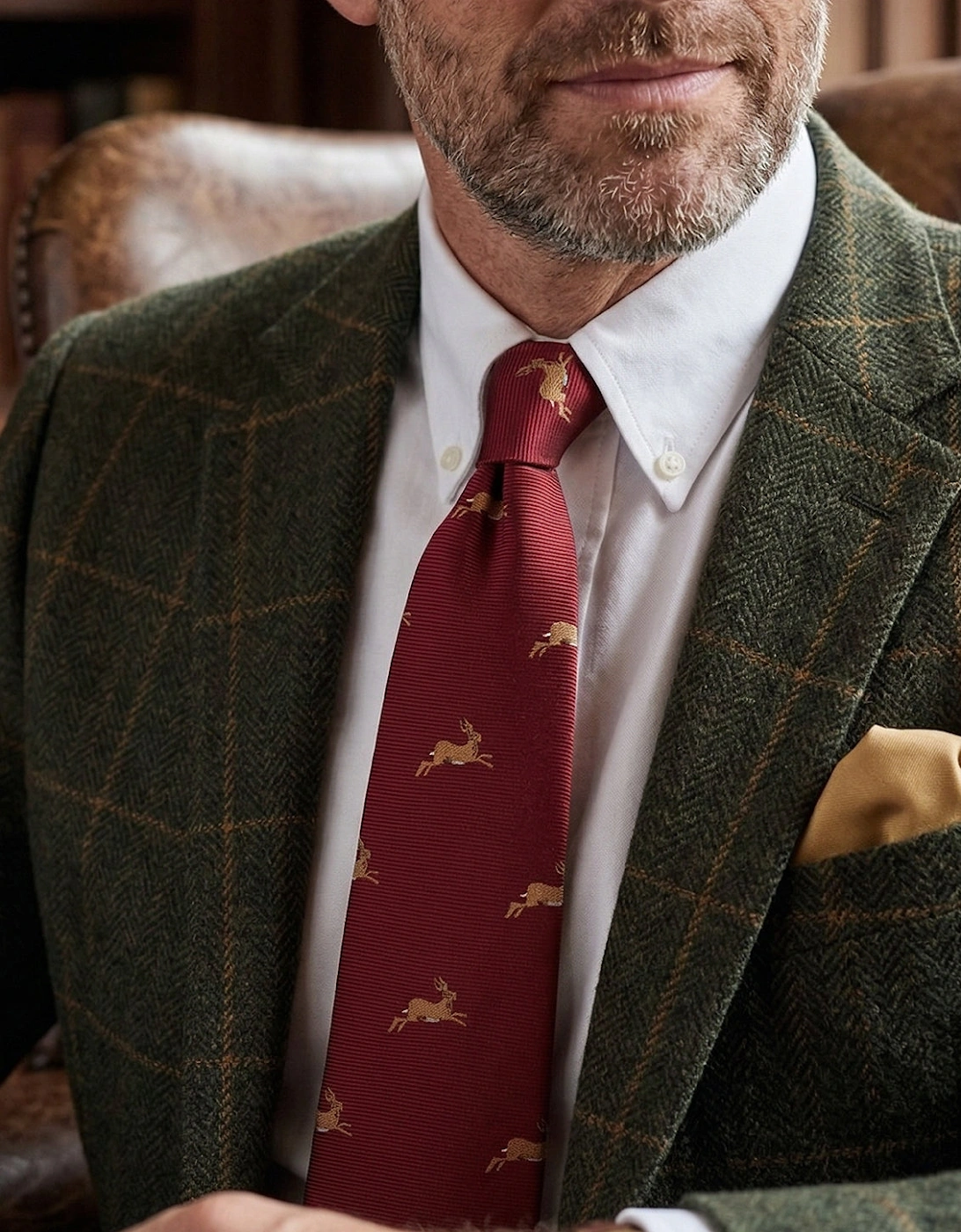 Buck Red Tie
