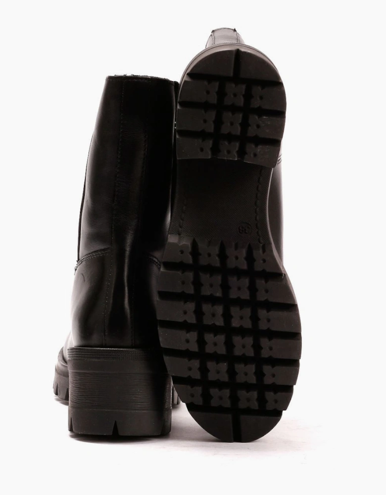 Osprey London The Indiana Leather Women's Black Boots