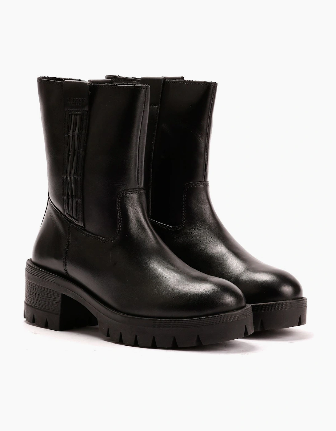 Osprey London The Indiana Leather Women's Black Boots, 9 of 8