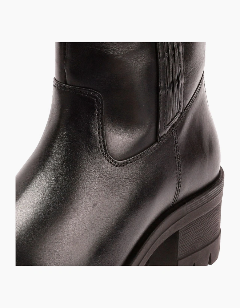 Osprey London The Indiana Leather Women's Black Boots
