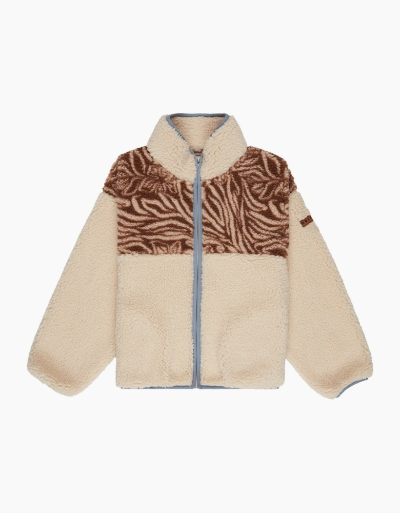 Roxy Kids For The Homies Sherpa Full Zip Fleece
