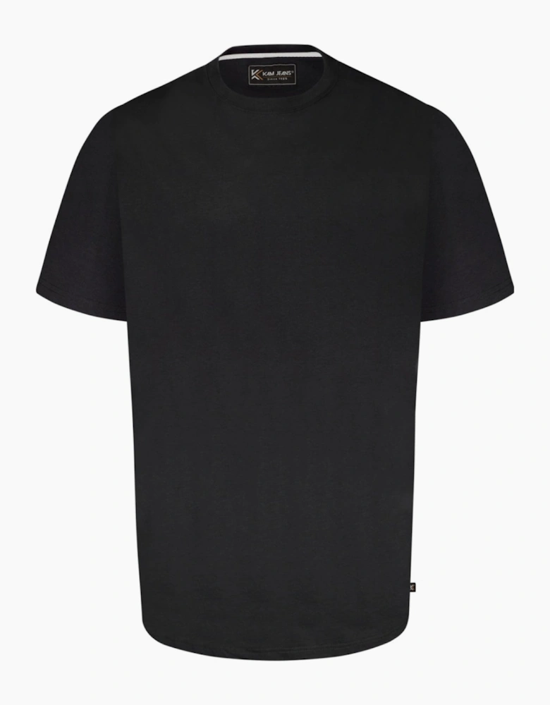 KAM Mens Crew Neck Big & Tall Short Sleeve T-Shirt