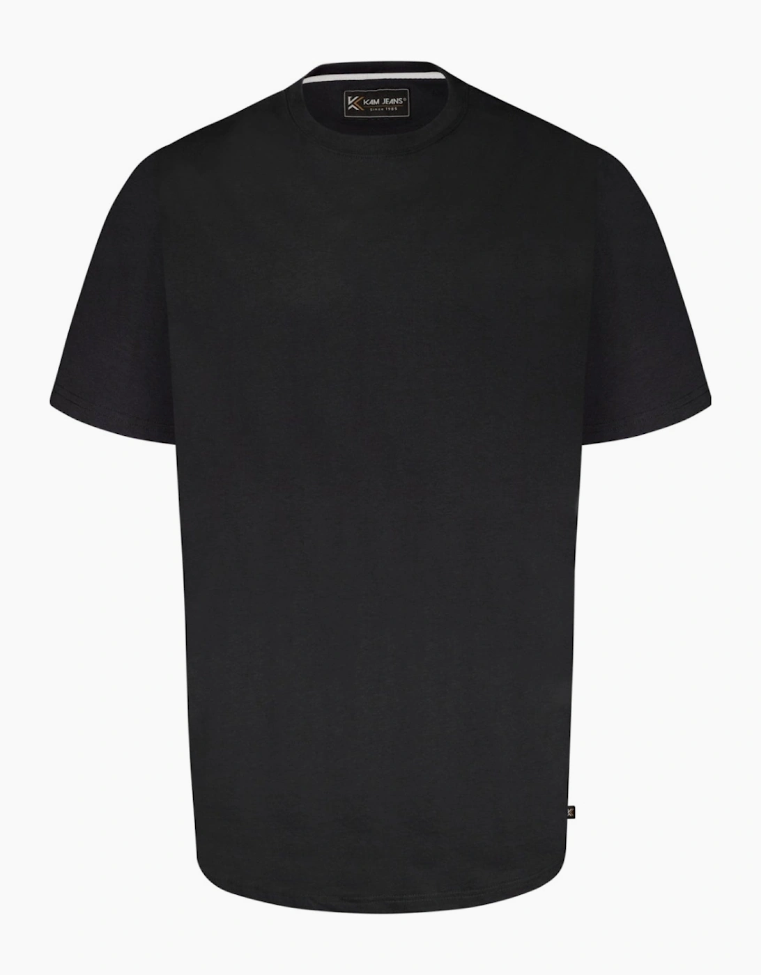 KAM Mens Crew Neck Big & Tall Short Sleeve T-Shirt, 2 of 1