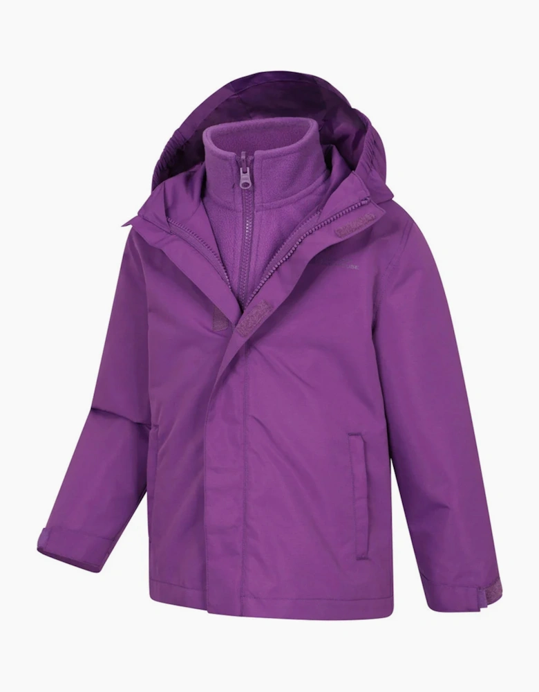Mountain Warehouse Childrens/Kids Fell 3 in 1 Water Resistant Jacket