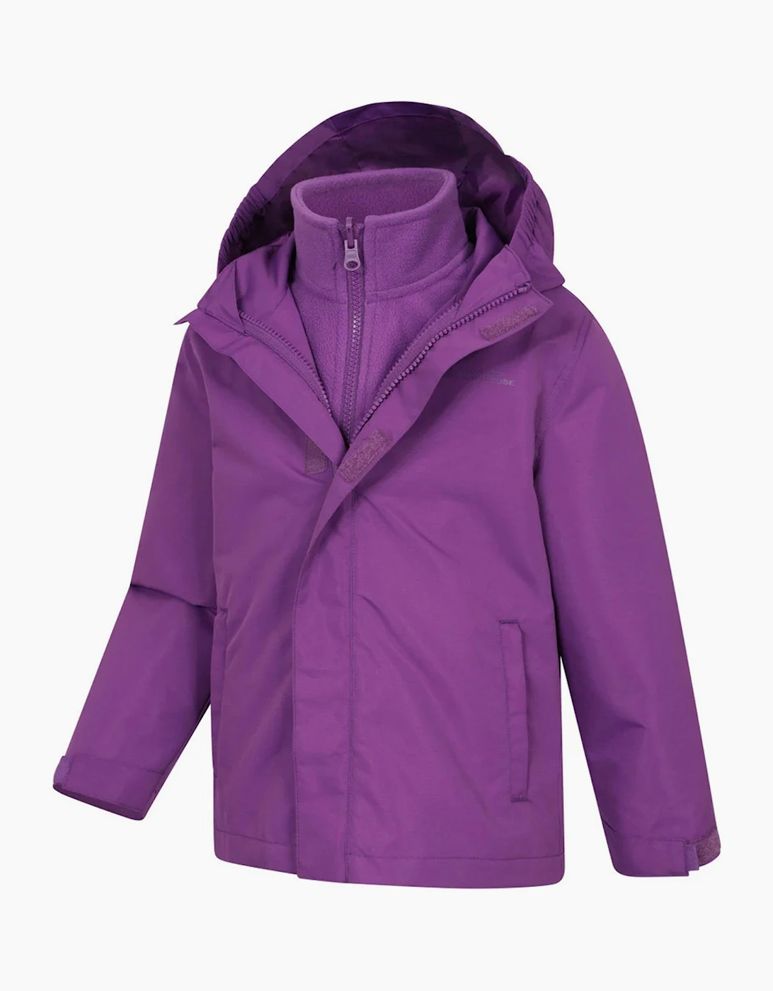 Mountain Warehouse Childrens/Kids Fell 3 in 1 Water Resistant Jacket