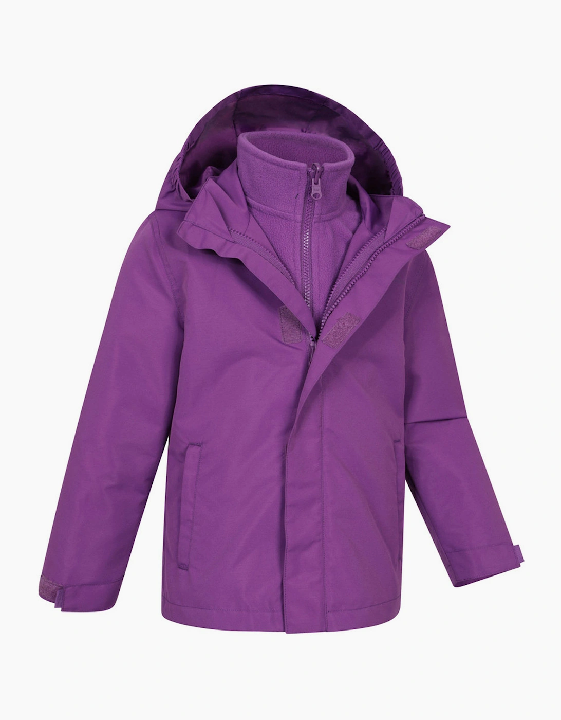 Mountain Warehouse Childrens/Kids Fell 3 in 1 Water Resistant Jacket