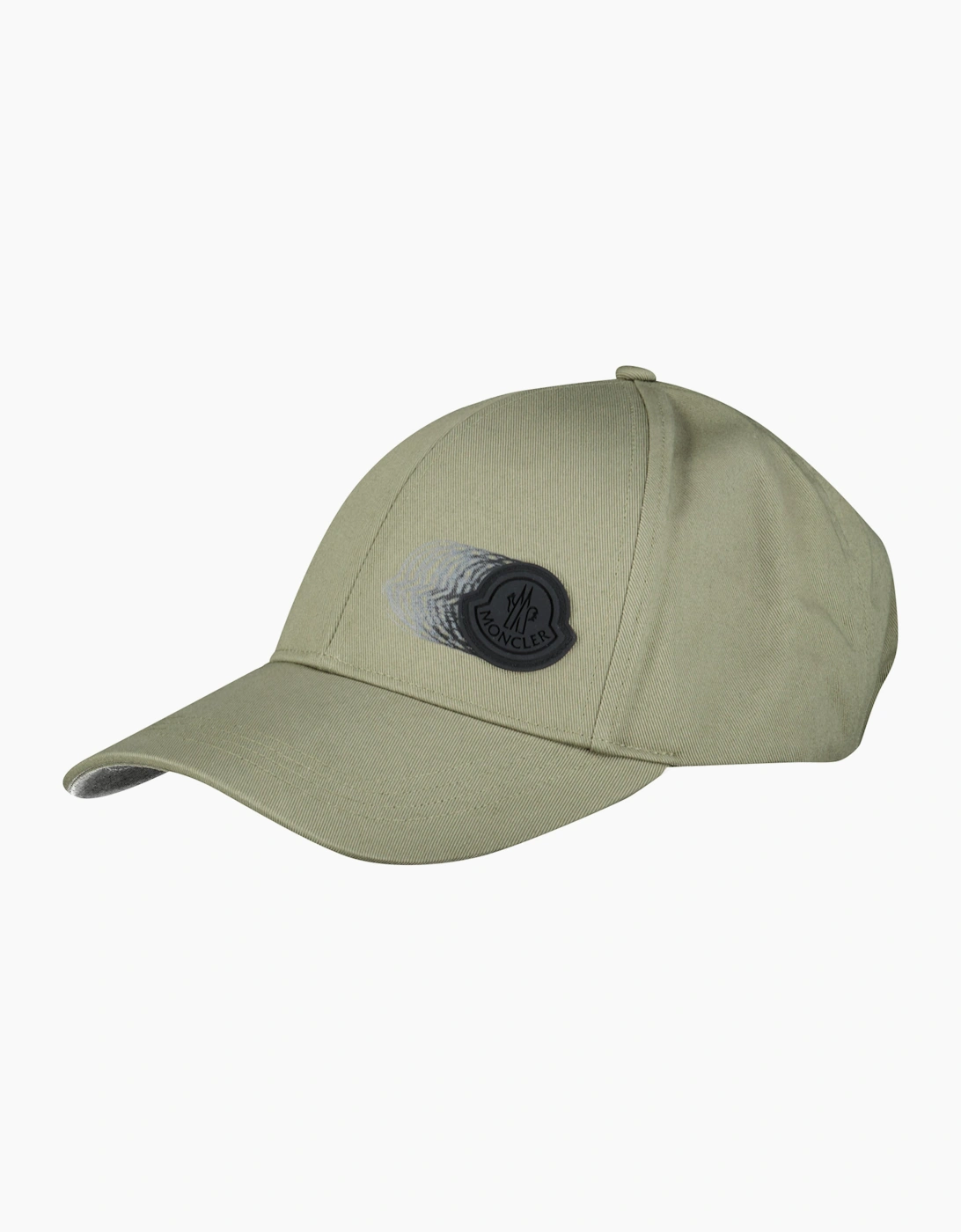 Moncler Logo Patch Cap Khaki