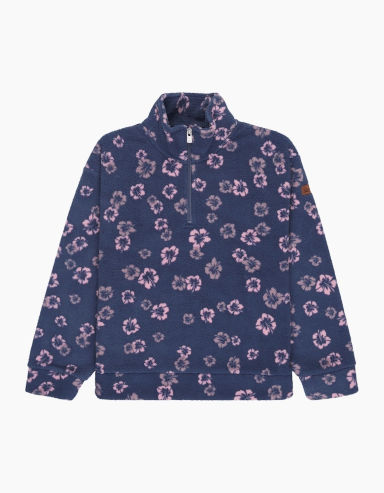 Roxy Kids Calling All My Girls Half Zip Fleece