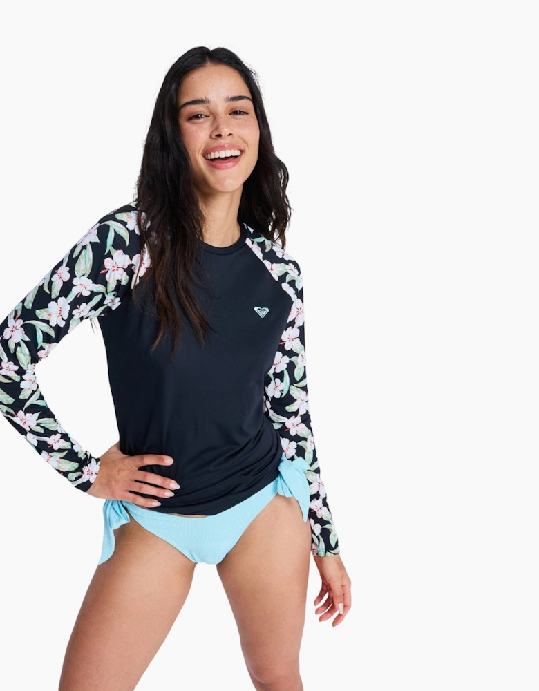 Roxy Womens LS Lycra Long Sleeve Rash Vest