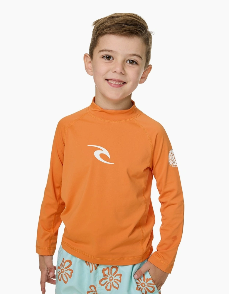Rip Curl Kids Waves UPF Toddler Long Sleeve Rash Vest
