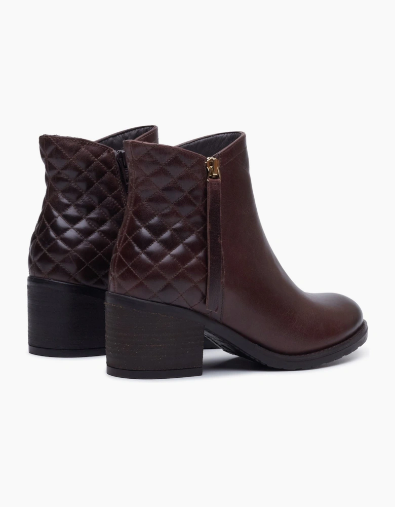 Hush Puppies Halia Leather Women's BROWN Boots