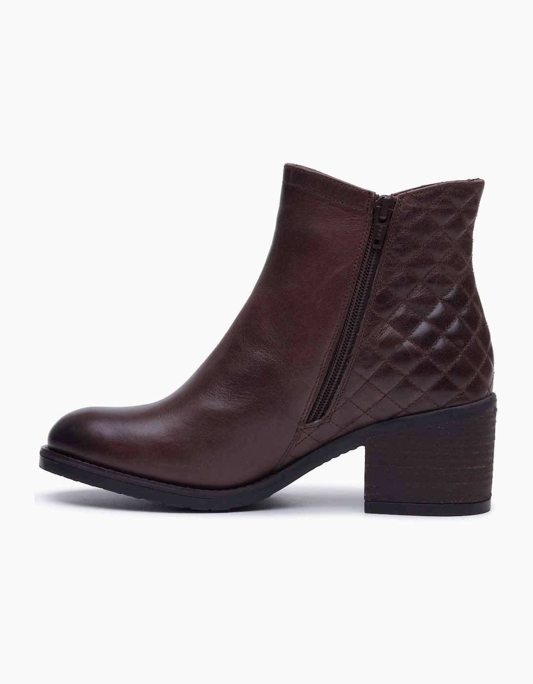 Hush Puppies Halia Leather Women's BROWN Boots