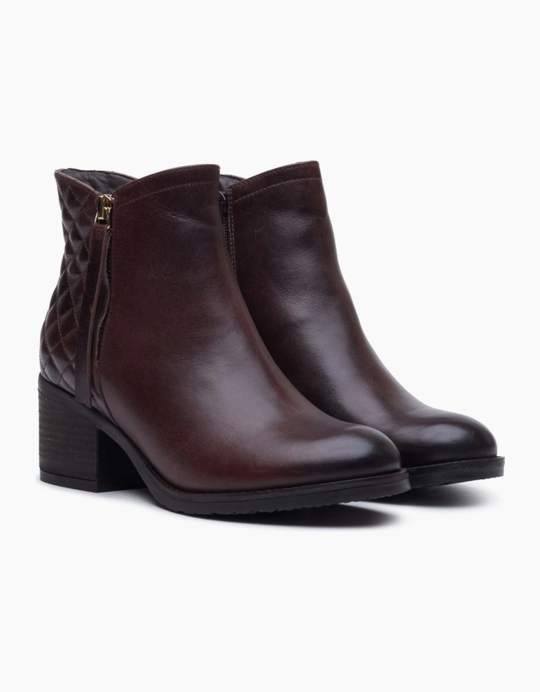 Hush Puppies Halia Leather Women's BROWN Boots