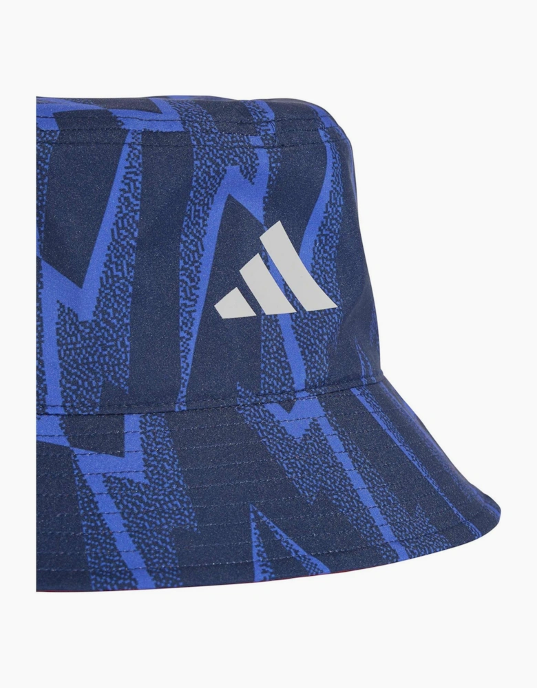 Logo Panel Construction All Around Brim Bucket Hat