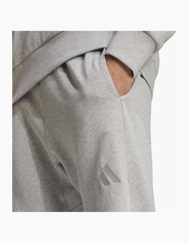 Solid Tapered Slim Joggers