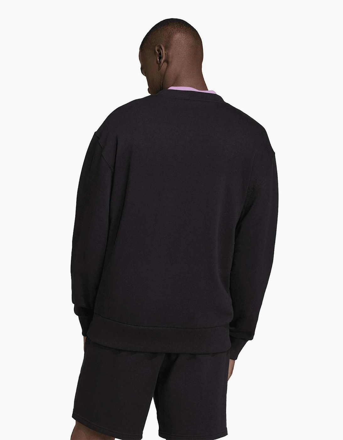 Crew Neck Long Sleeve Regular Fit Sweatshirt