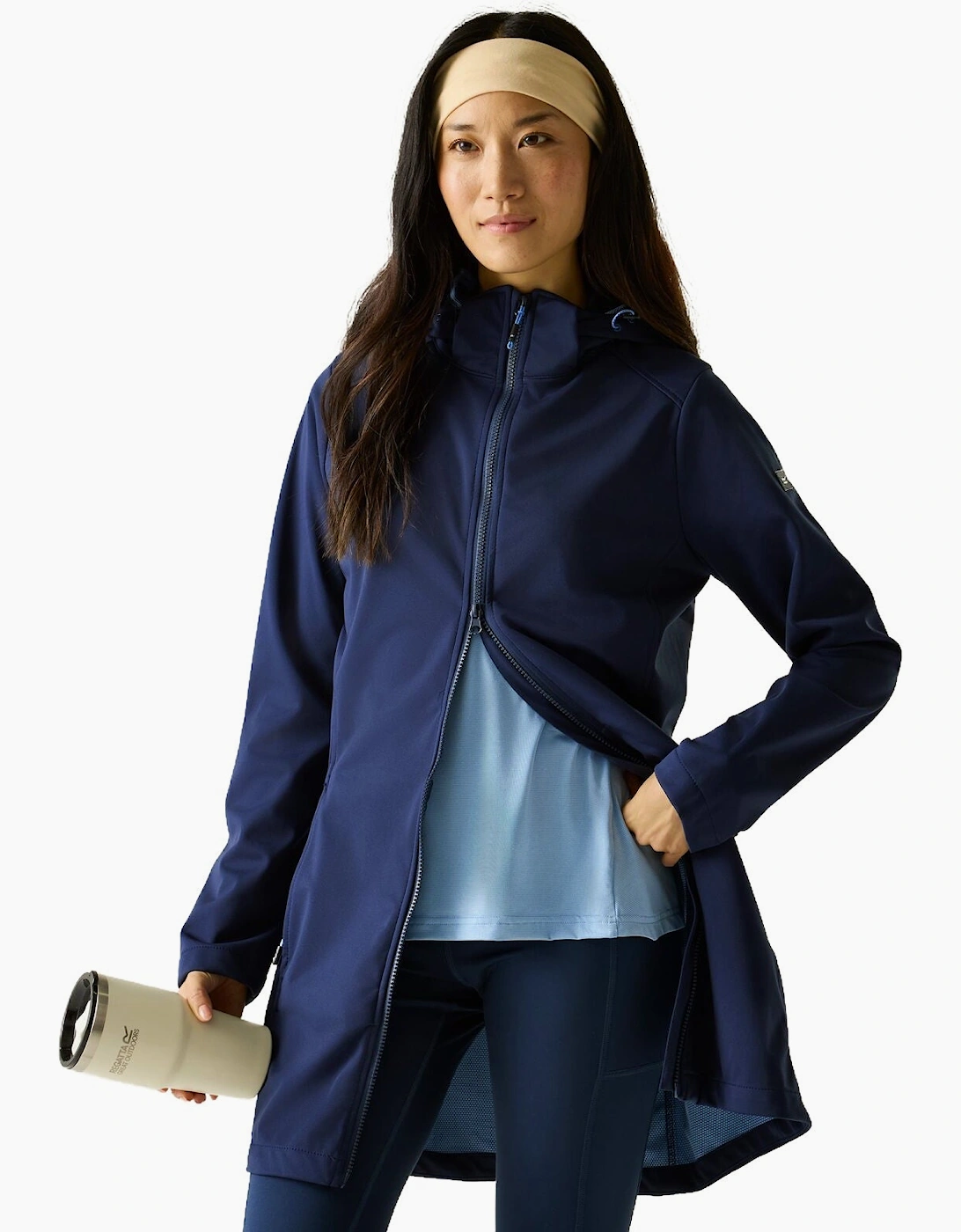 Regatta Womens Carisbrooke Waterproof Softshell Jacket, 2 of 1