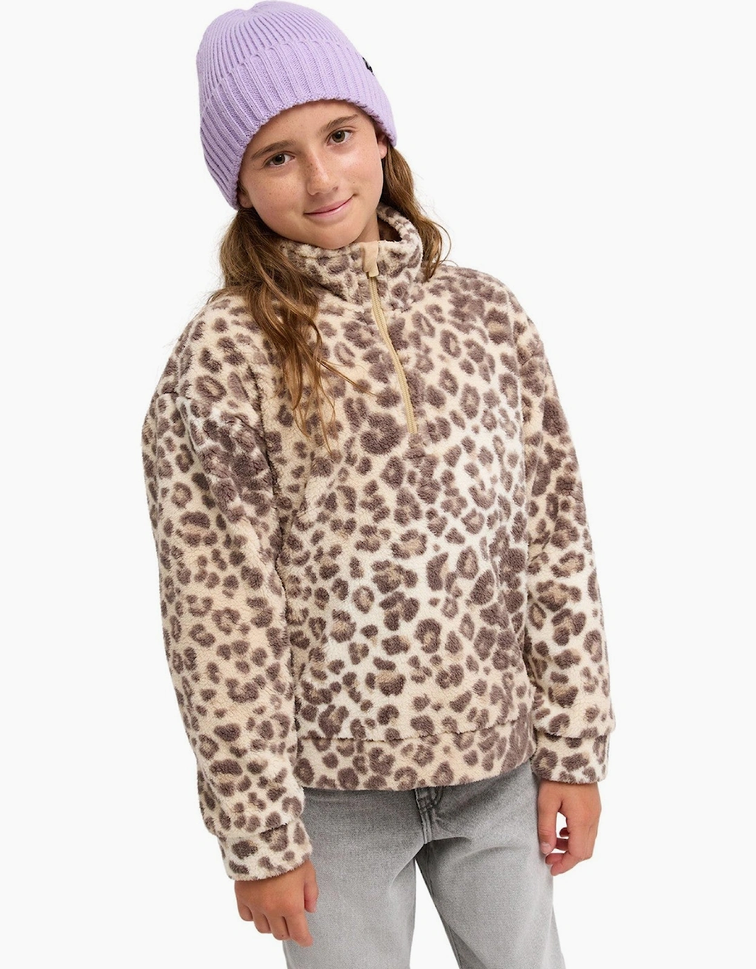 Roxy Kids Calling All My Girls Half Zip Fleece