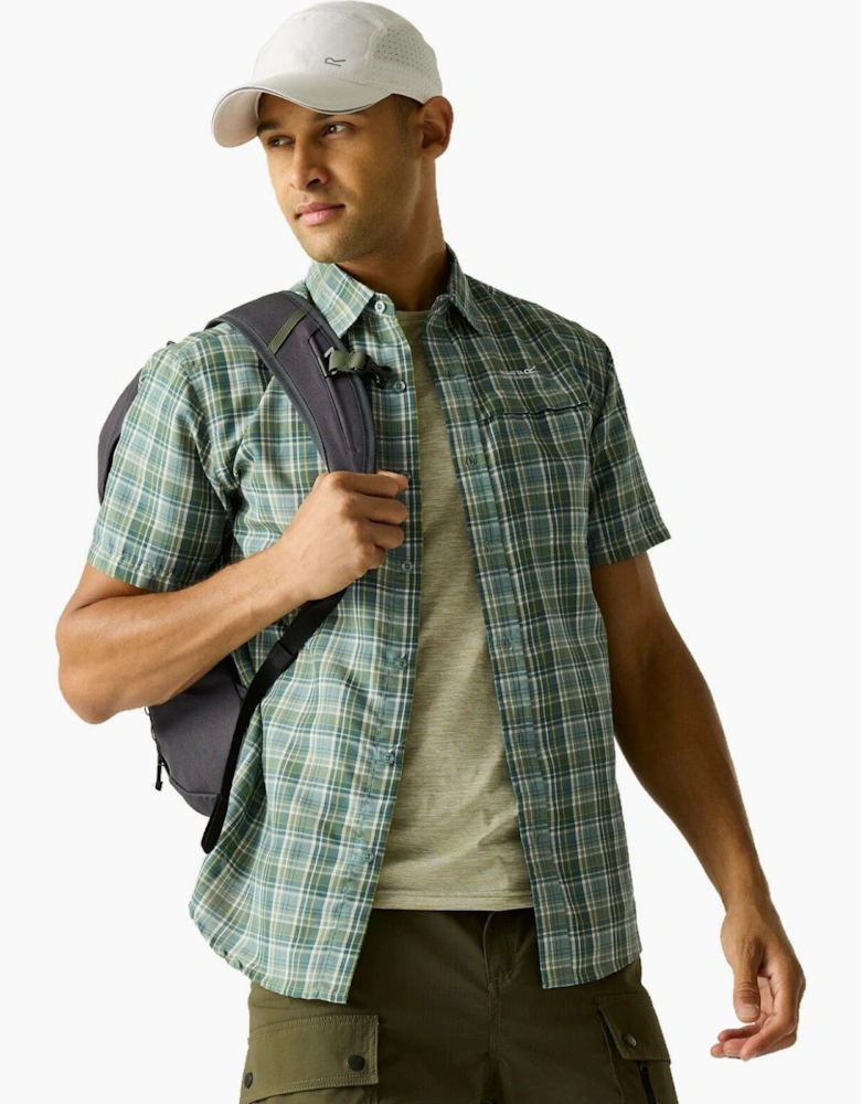 Regatta Mens Mindano Short Sleeve Shirt
