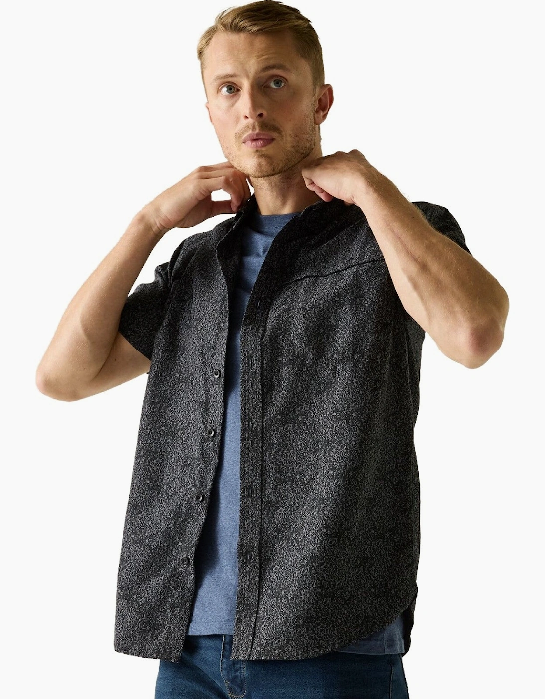 Regatta Mens Mindano Short Sleeve Shirt