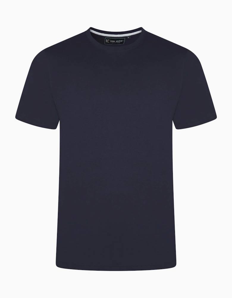 KAM Mens Crew Neck Big & Tall Short Sleeve T-Shirt