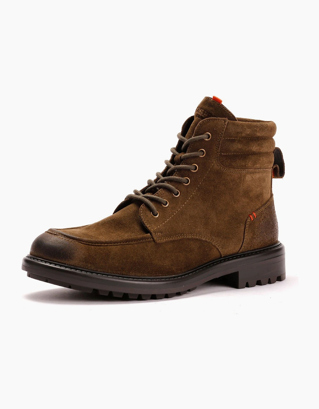 Osprey London The Pentney Waxed Suede Men's Khaki Boots