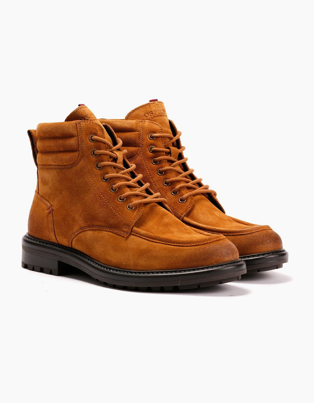 Osprey London The Pentney Waxed Suede Men's Kola Boots, 9 of 8