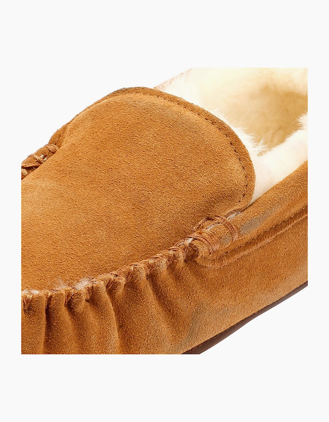 Osprey London The Sunday Suede Men's Chestnut Slippers