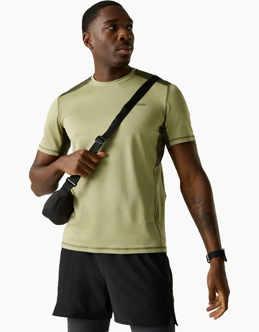 Regatta Mens Virda Anti-Insect Short Sleeve T-Shirt, 2 of 1