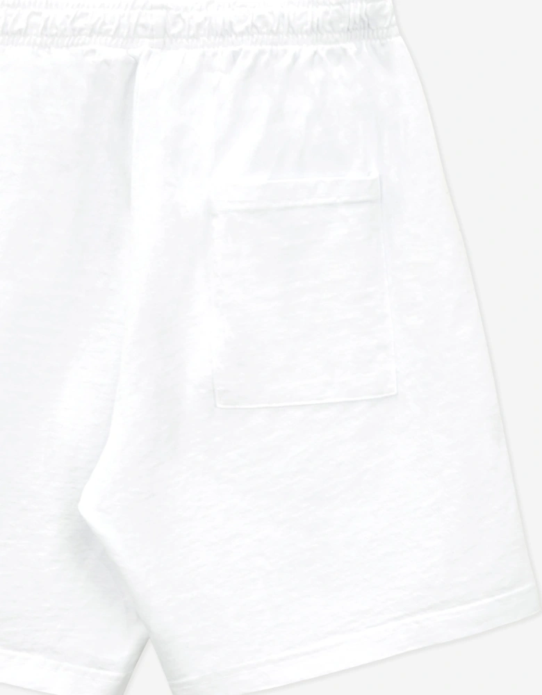 Sporty & Rich Kids Syracuse Gym Shorts in White