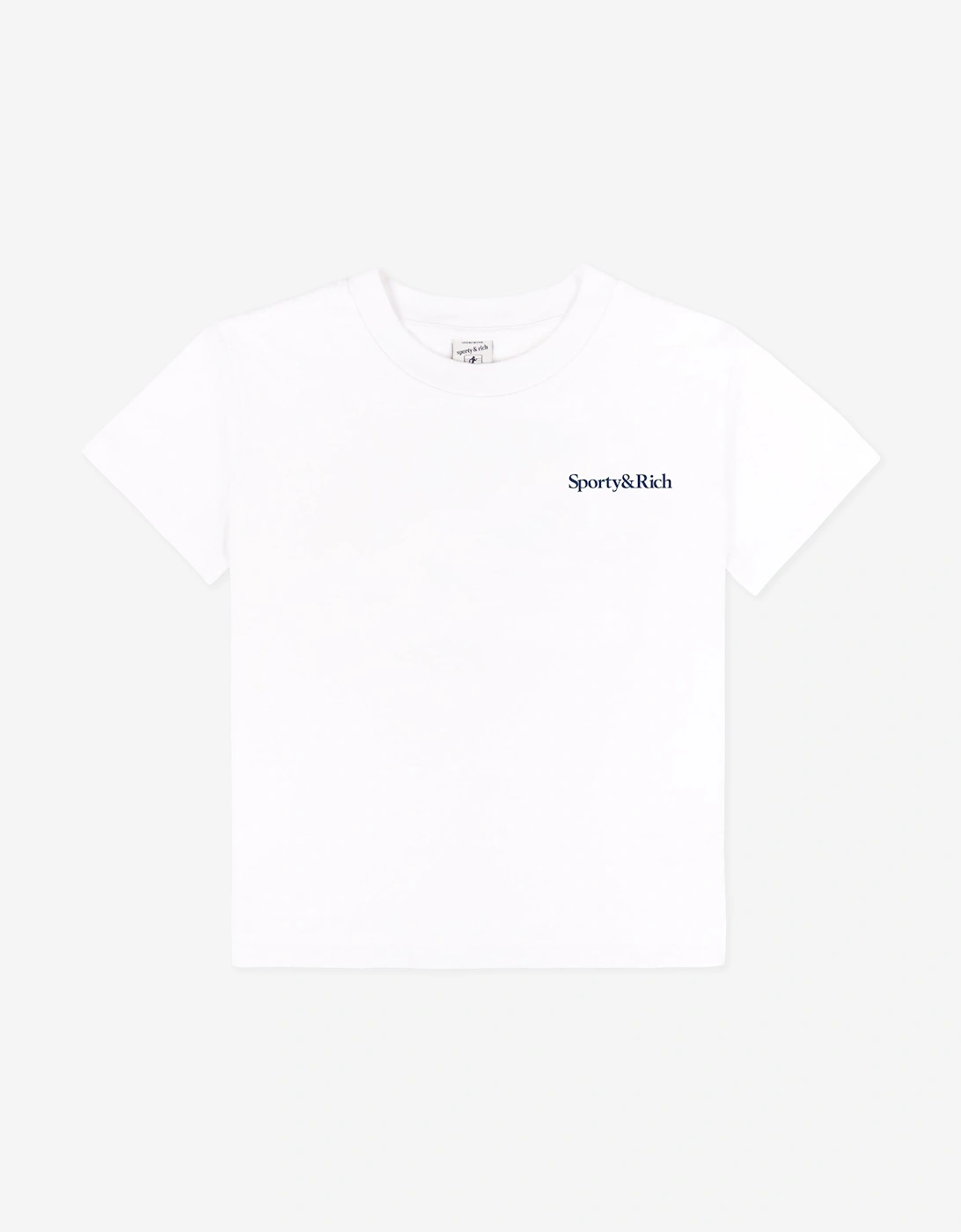 Sporty & Rich Kids Drink More Water T-Shirt in White, 5 of 4