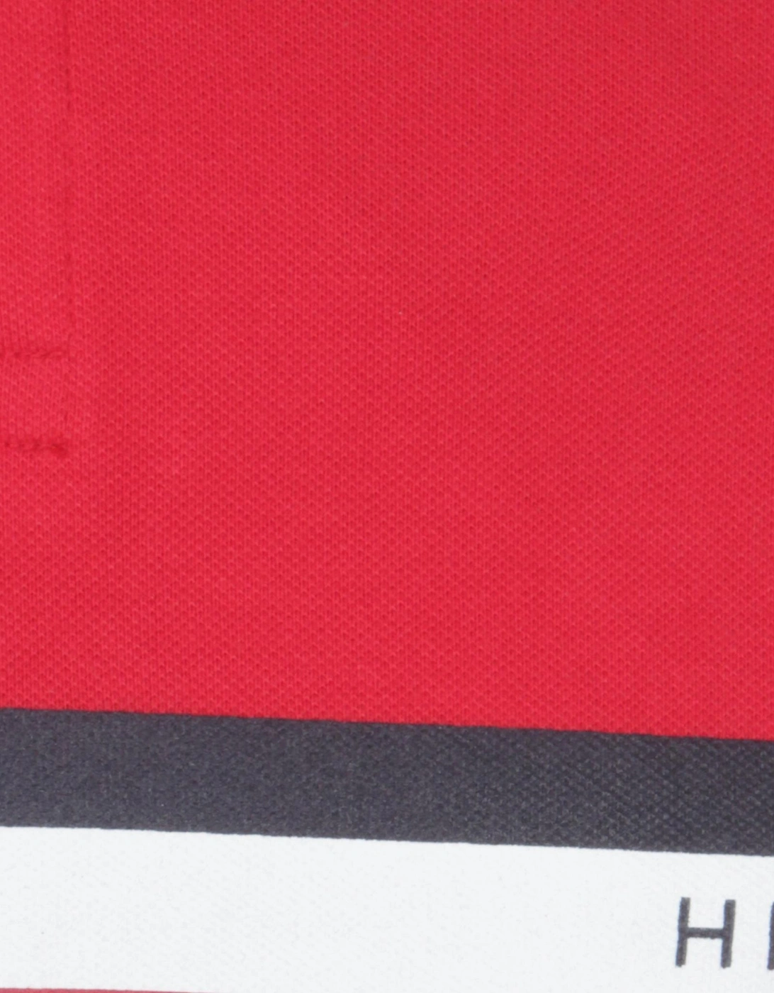 TOMMY HILFIGER Mens Polo Shirts Flag Logo Short Sleeve Cotton Casual New Tee