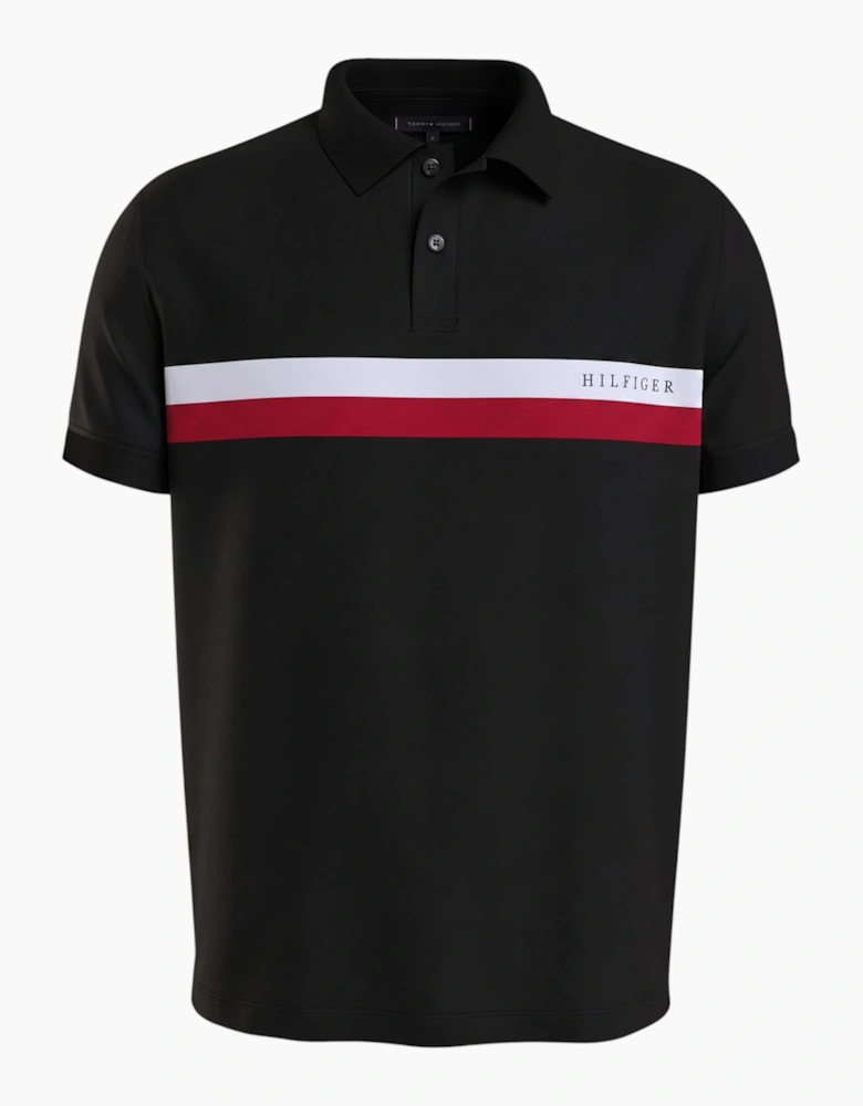 TOMMY HILFIGER Mens Polo Shirts Flag Logo Short Sleeve Cotton Casual New Tee