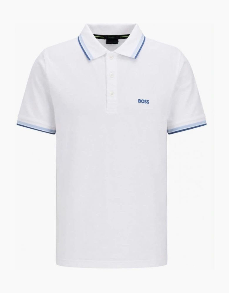 Hugo Boss White Paddy Polo Shirt